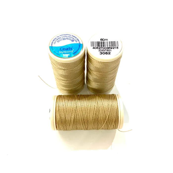 Peppy Beads Coats Nylbond extra strong beading thread 60mt Light Beige 3082 Necklaces Peppy Beads Coats Nylbond extra strong beading thread 60mt Light Beige 3082 Necklaces