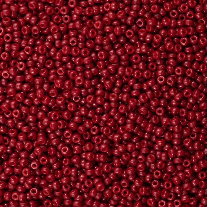 Peppy Beads Earrings Miyuki Seed Beads 110 Duracoat Opaque Jujube 4469NEW