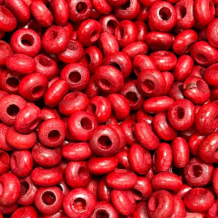 Peppy Beads Large Hole Wooden Rondelle Beads 13x7mm 20 Pieces in a pack Earrings Peppy Beads Large Hole Wooden Rondelle Beads 13x7mm 20 Pieces in a pack Earrings