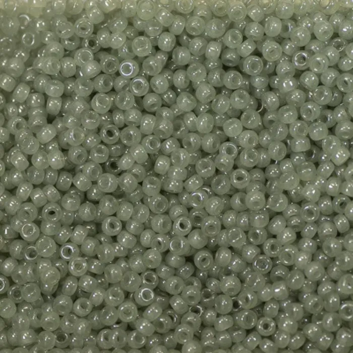Peppy Beads Miyuki Seed Beads 110 Sage 2375 Earrings