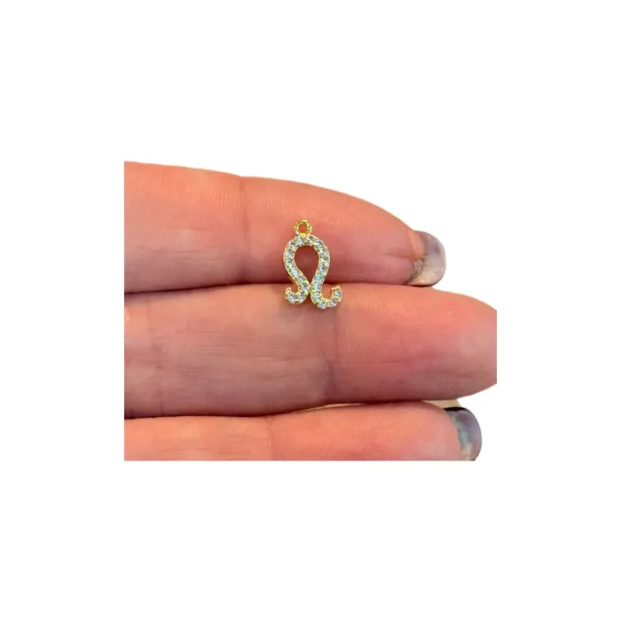 Peppy Beads Necklaces 24Kt Gold Plated Brass CZ Zodiac Horoscope Sign Constellation Medallion Pendant Celestial Astrology Charm for Necklace Jewelry Making Peppy Beads Necklaces 24Kt Gold Plated Brass CZ Zodiac Horoscope Sign Constellation Medallion Pendant Celestial Astrology Charm for Necklace Jewelry Making