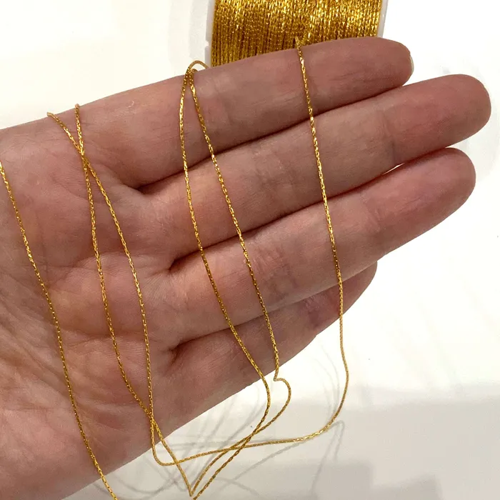 Peppy Beads Necklaces 5 Metre Bulk Gold Plated Cobra Chain 06mm 06mm Snake Chain Peppy Beads Necklaces 5 Metre Bulk Gold Plated Cobra Chain 06mm 06mm Snake Chain