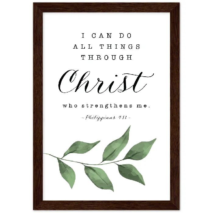 Philippians 413 Leaves Matte Poster Wooden Frame A4 Gelato Earrings Philippians 413 Leaves Matte Poster Wooden Frame A4 Gelato Earrings