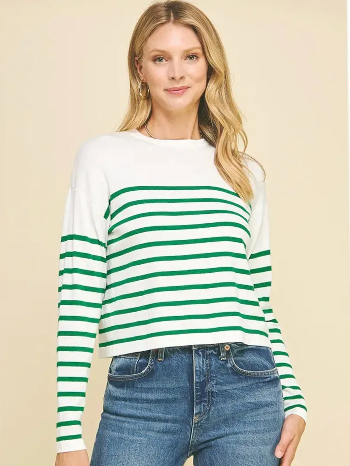 Pinch Earrings Shawn Lightweight Sweater
