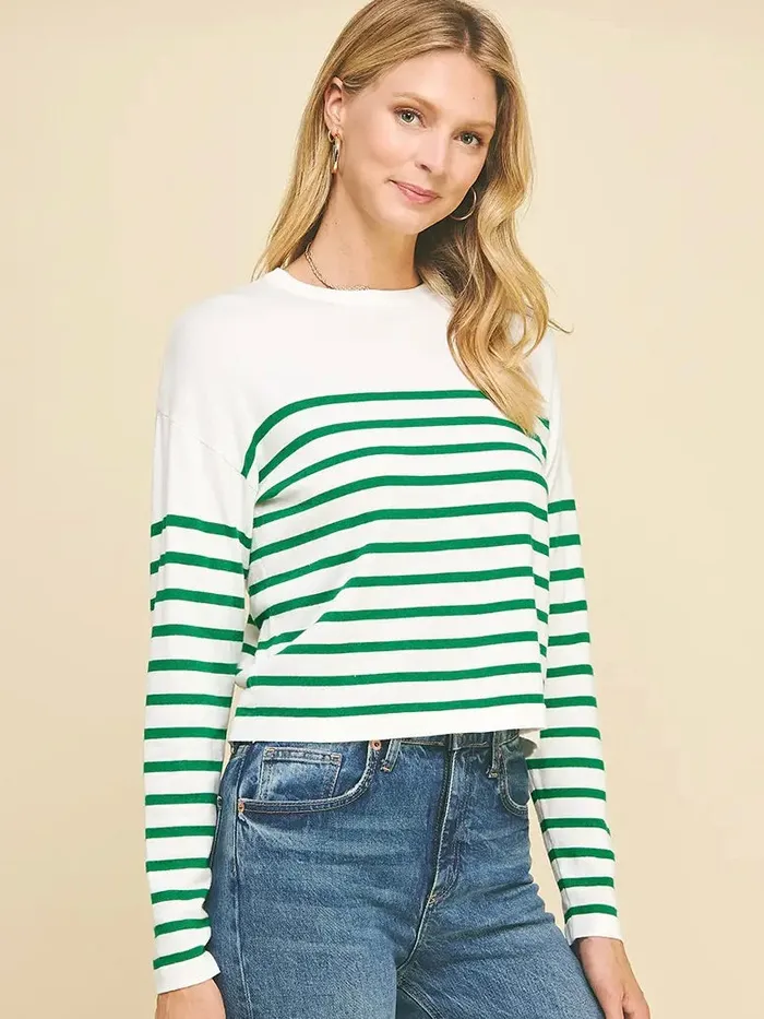 Pinch Earrings Shawn Lightweight Sweater