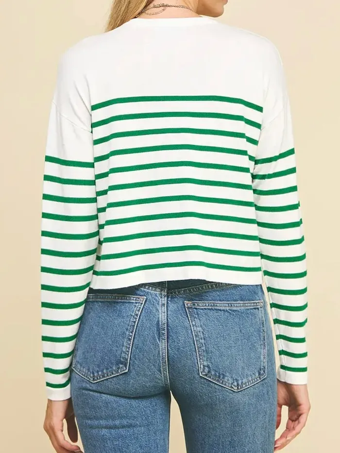 Pinch Earrings Shawn Lightweight Sweater