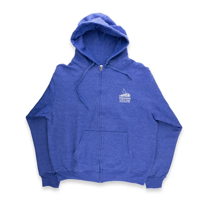 Polynesian Cultural Center Cotton Blend FullZip Hoodie GOGOSPORTS Earrings