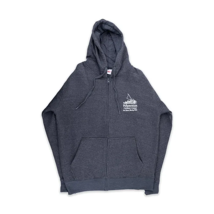 Polynesian Cultural Center Cotton Blend FullZip Hoodie GOGOSPORTS Earrings