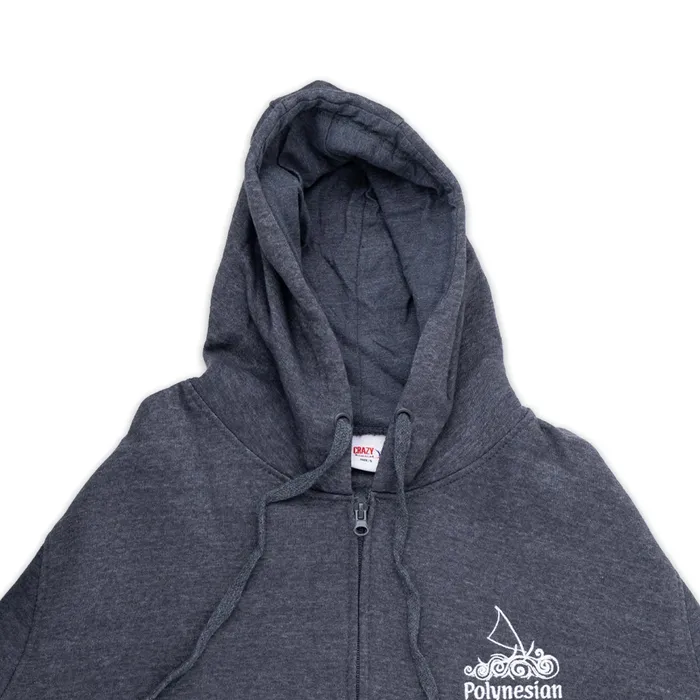 Polynesian Cultural Center Cotton Blend FullZip Hoodie GOGOSPORTS Earrings
