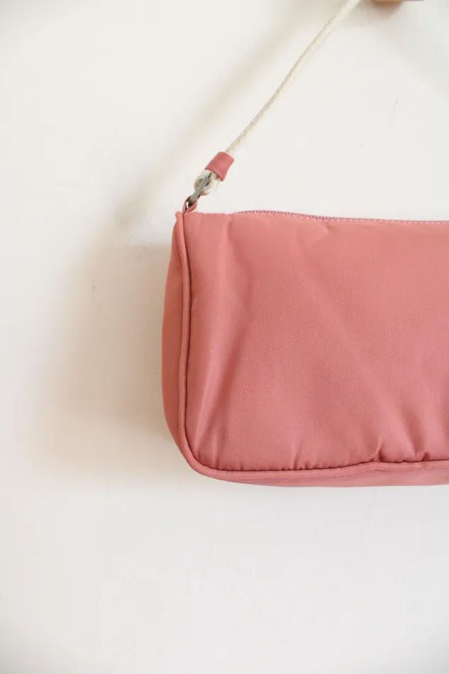 Prada Earrings Prada Tessuto Pink Nylon Handbag