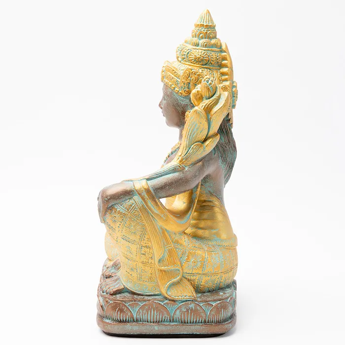 PreStyled Sets Garden of Buddhas Patina Gold Tara Buddha Statue