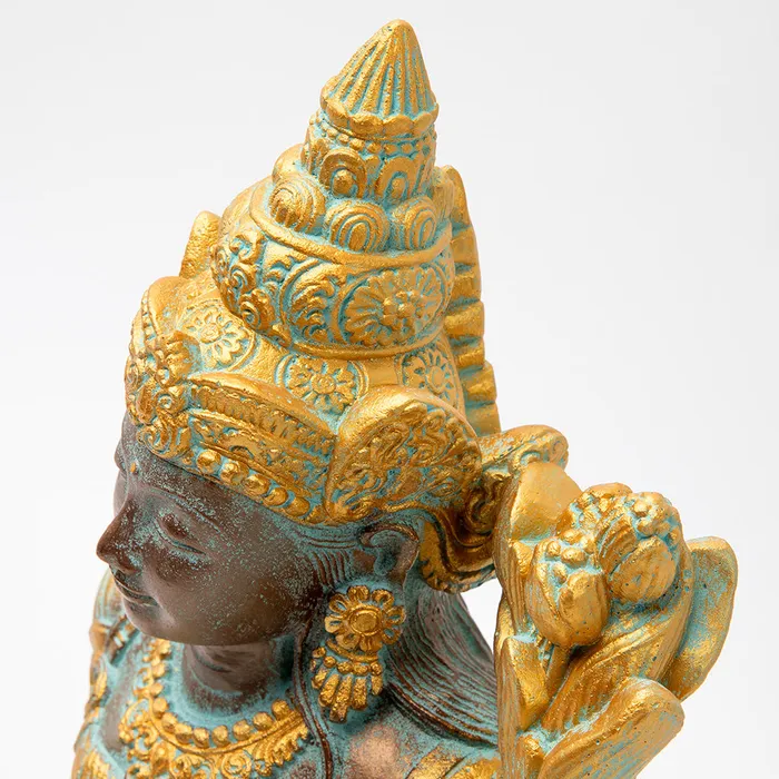 PreStyled Sets Garden of Buddhas Patina Gold Tara Buddha Statue