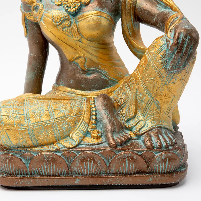PreStyled Sets Garden of Buddhas Patina Gold Tara Buddha Statue