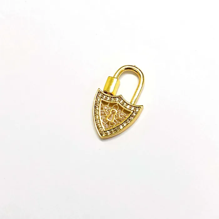 PreStyled Sets Peppy Beads 24Kt Gold Plated Brass Carabiner Clasp Micro Pave Carabiner Screw Clasp PreStyled Sets Peppy Beads 24Kt Gold Plated Brass Carabiner Clasp Micro Pave Carabiner Screw Clasp