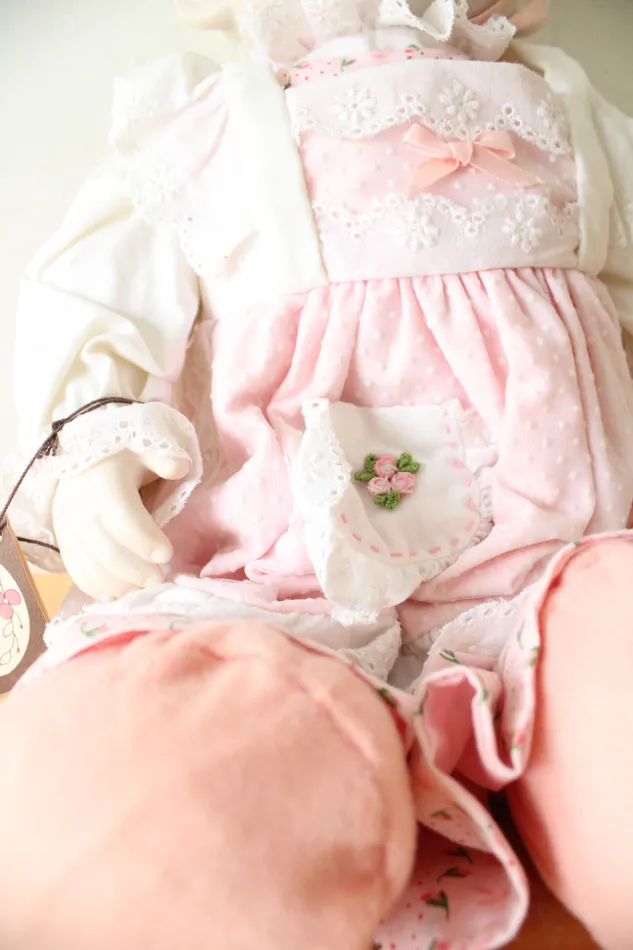 Precious Moments Porcelain Cloth Debbie Doll Precious Moments Necklaces