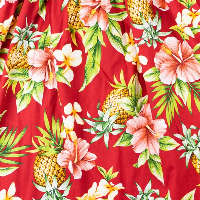 RJCLANCEYLTD Necklaces RJC Hawaiian Pineapple and Hibiscus Womens Makaha Dress