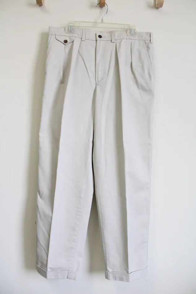 Savane Light Tan Vintage Trousers 34X30 Savane Necklaces