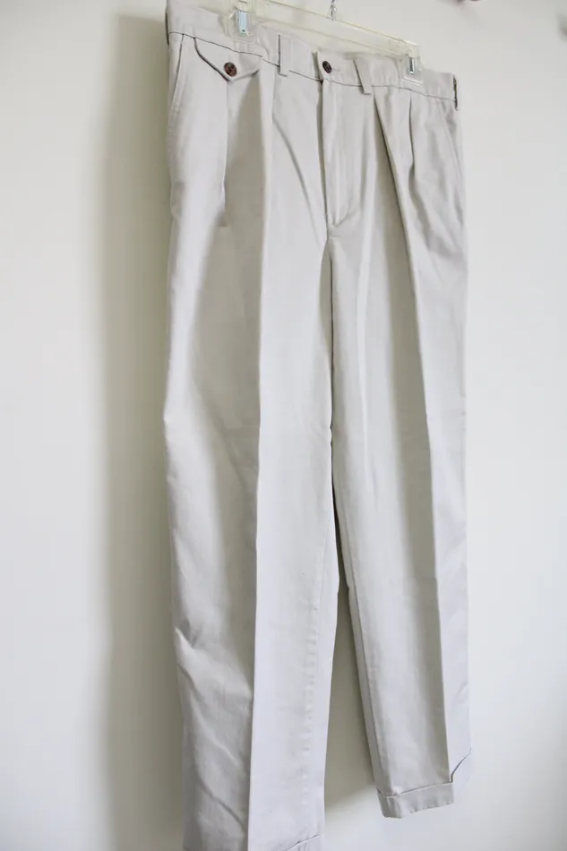 Savane Light Tan Vintage Trousers 34X30 Savane Necklaces