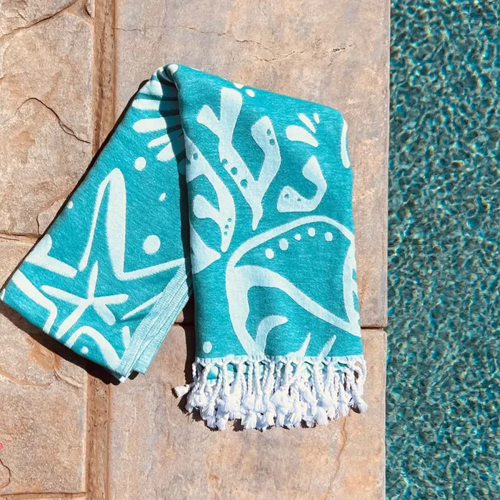 SHAKALOVE Earrings Shaka Love Beachcomber Turkish Cotton Towel 72 x 36