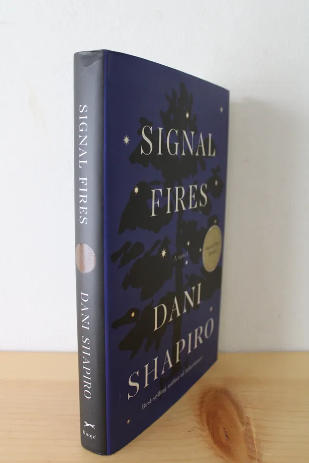 Signal Fires By Dan Shapiro Signed First Edition Book Jubilee Thrift Earrings