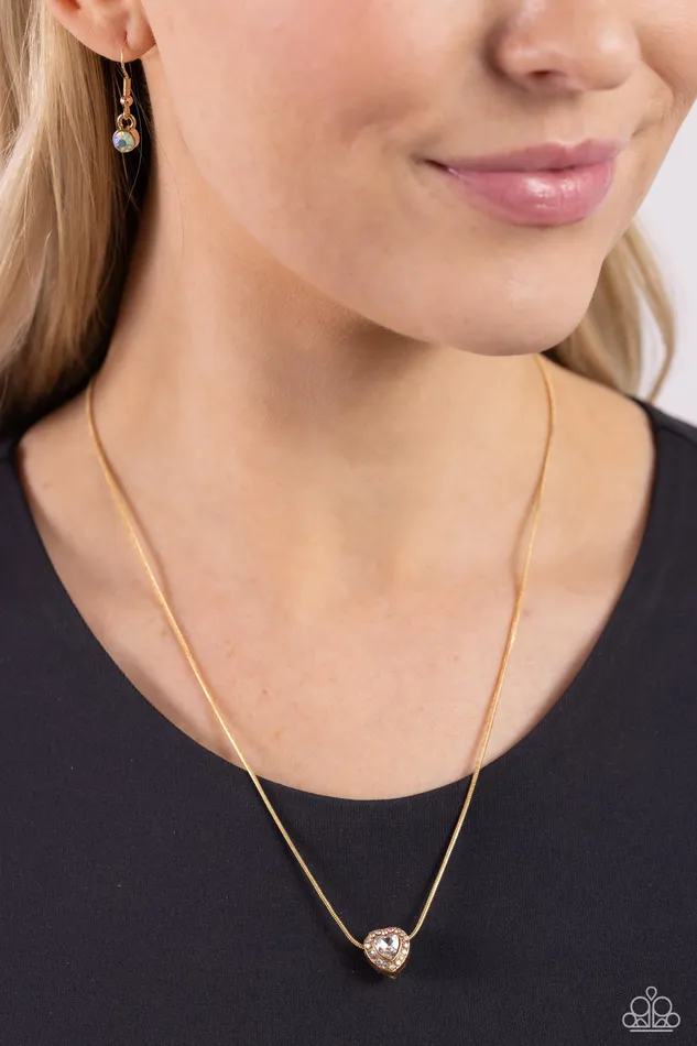Simply Sentimental Gold Paparazzi Accessories PreStyled Sets