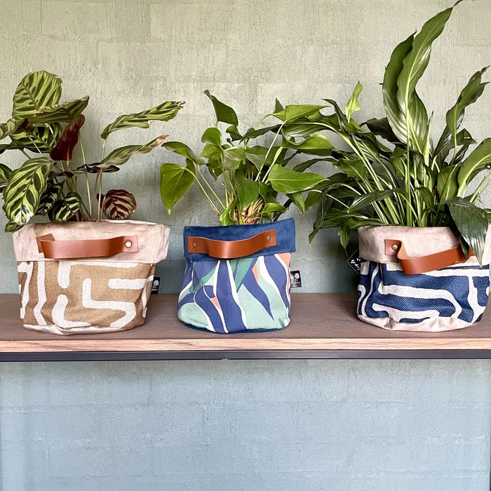 Soft Pot with Leather Handles Nola and La Serano HJT Necklaces
