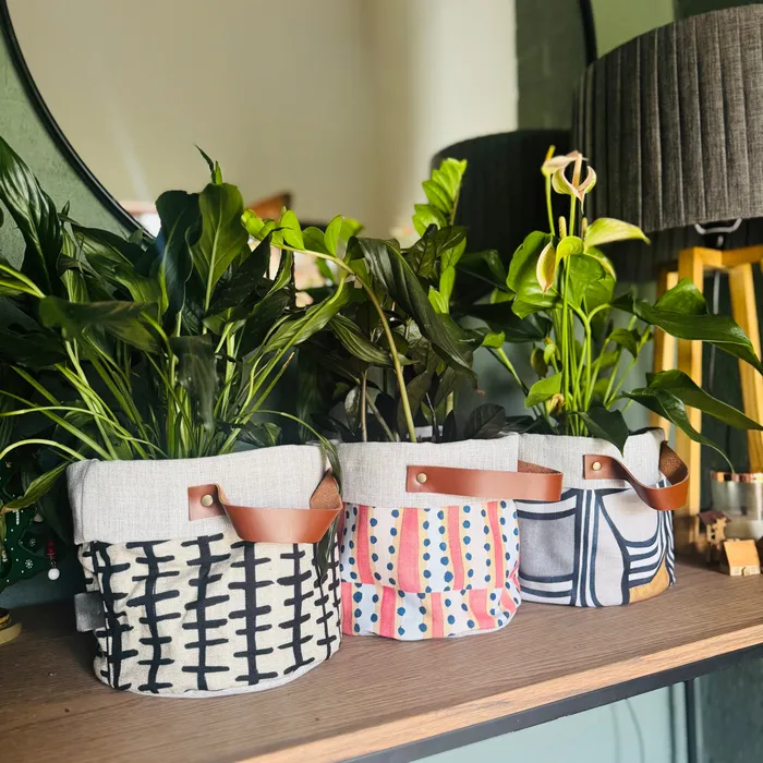 Soft Pot with Leather Handles Nola and La Serano HJT Necklaces