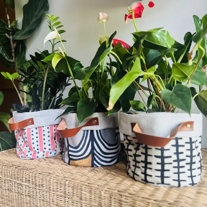 Soft Pot with Leather Handles Nola and La Serano HJT Necklaces
