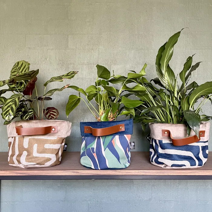 Soft Pot with Leather Handles Nola and La Serano HJT Necklaces