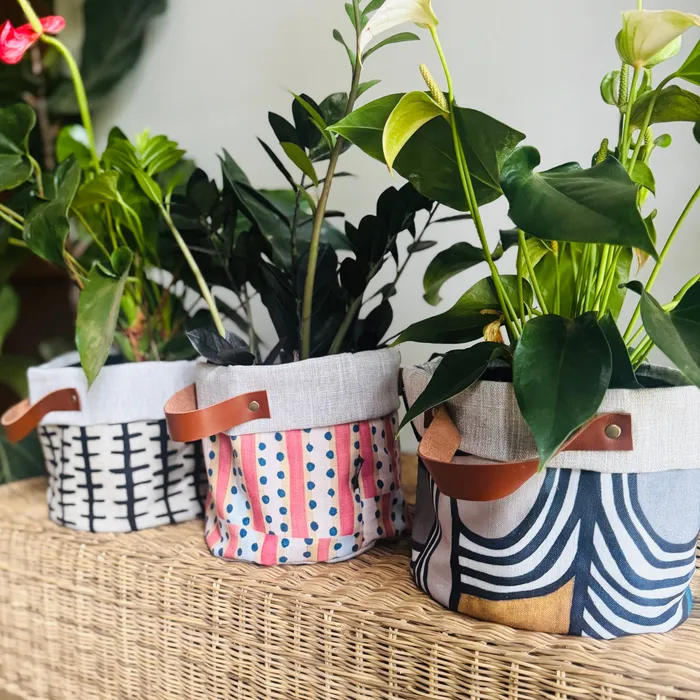Soft Pot with Leather Handles Nola and La Serano HJT Necklaces