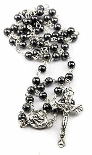 St Michael Holy Soil Rosary Bryan Lim Earrings