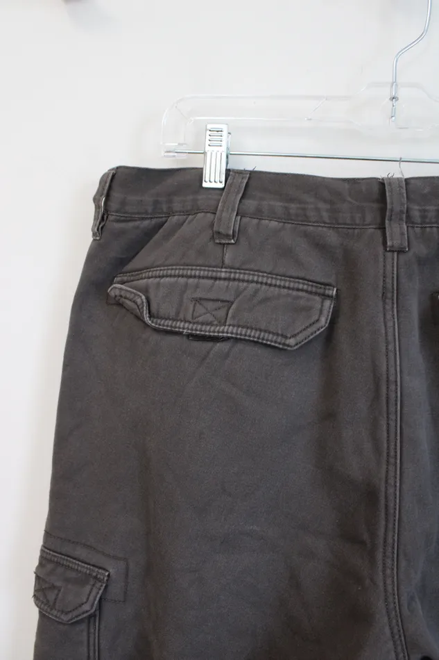 Stanley Fleece Lined Brown Cargo Pants 36X30 Stanley Earrings