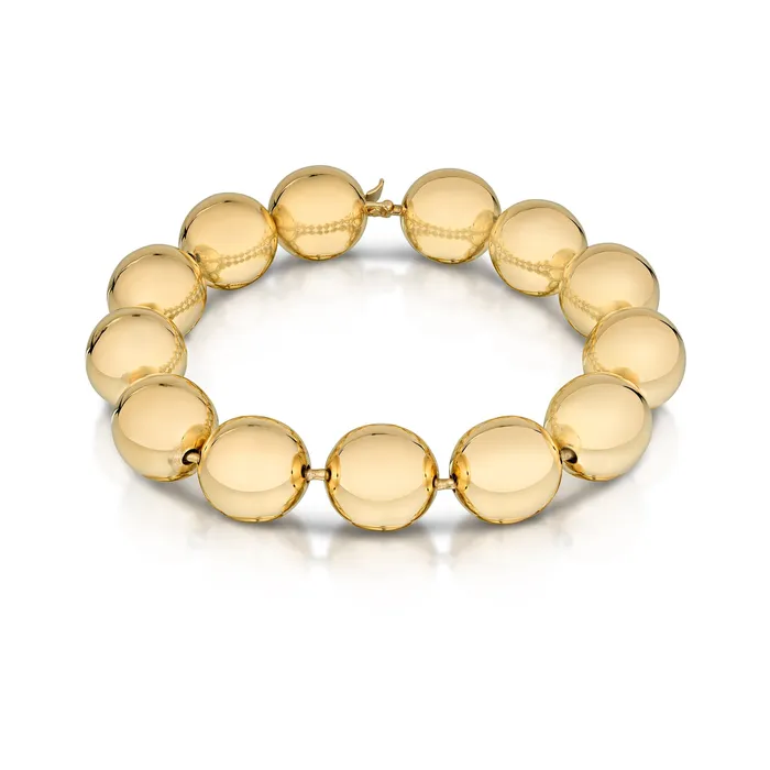Stephen Silver Fine Jewelry Gold Ball Bead Bracelet Bracelets