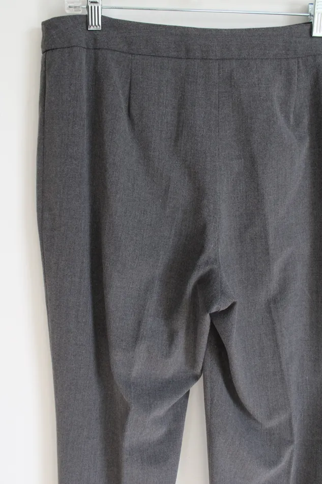 Style Co Style Co Gray Trouser Pant 14 Petite Earrings