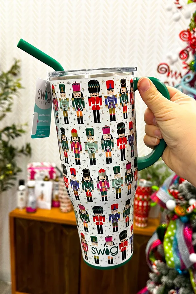 Swig Earrings RESTOCK 40oz Swig Mega Mug Classic Nutcracker