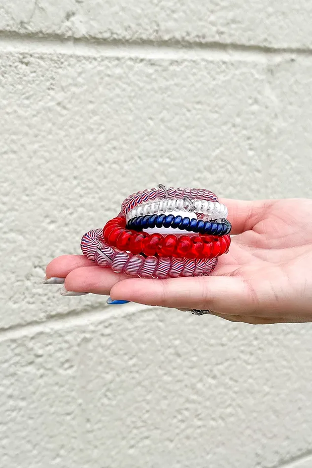 Teleties Faire Earrings Teleties Star Spangled Bash Mix Set