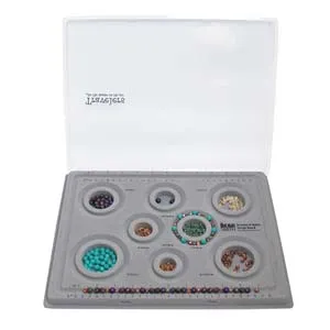 The Beadsmith Elements Bracelet Anklet Design Bead Board Peppy Beads Bracelets