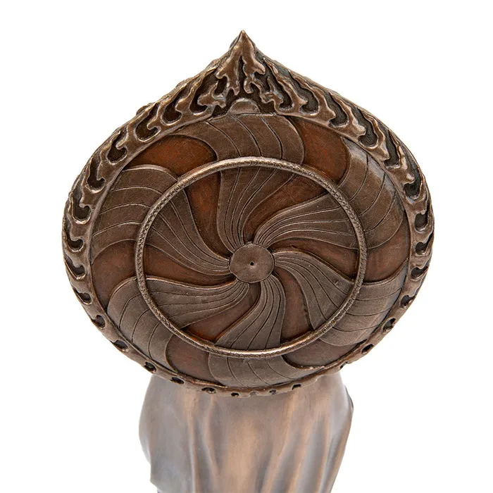 Top Land Trading Necklaces Bronze Kuan Yin Statue with Willow Branch