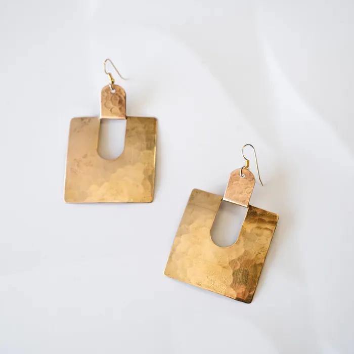 Twisted Silver Earrings DYNASTY Earrings