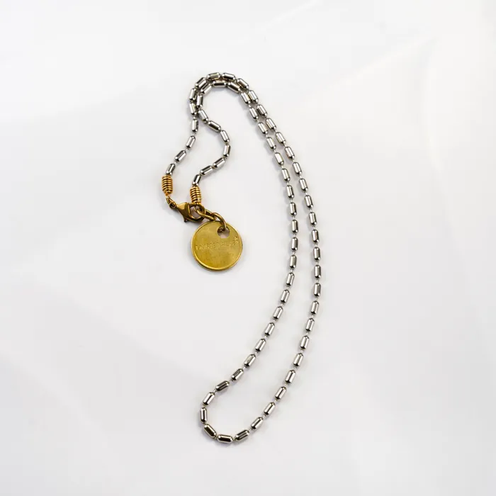 Twisted Silver Necklaces OVATE Necklace