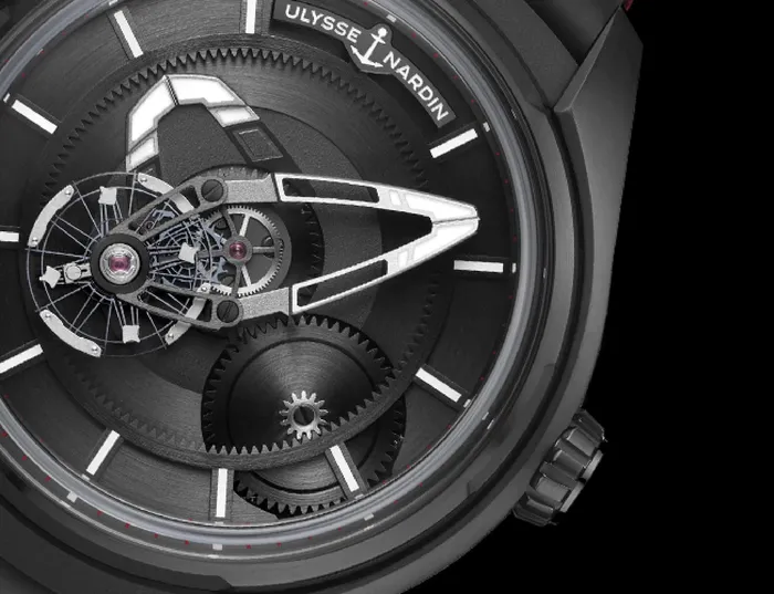 Ulysse Nardin Earrings Ulysse Nardin Freak X 43mm Titanium Black Watch