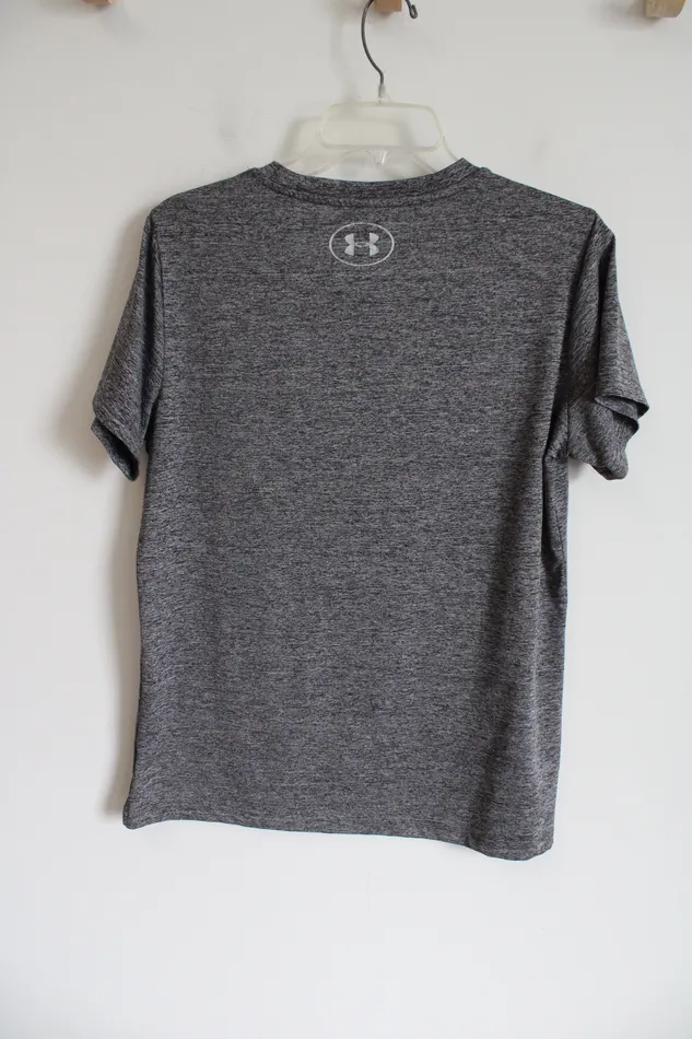 Under Armour Loose Fit Gray Short Sleeved Shirt L Under Armour Earrings