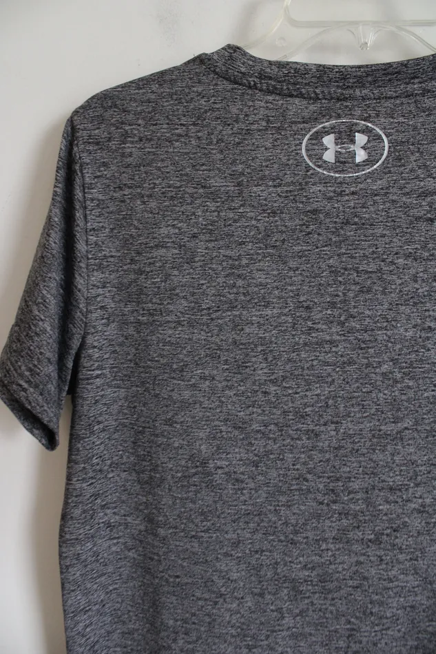 Under Armour Loose Fit Gray Short Sleeved Shirt L Under Armour Earrings