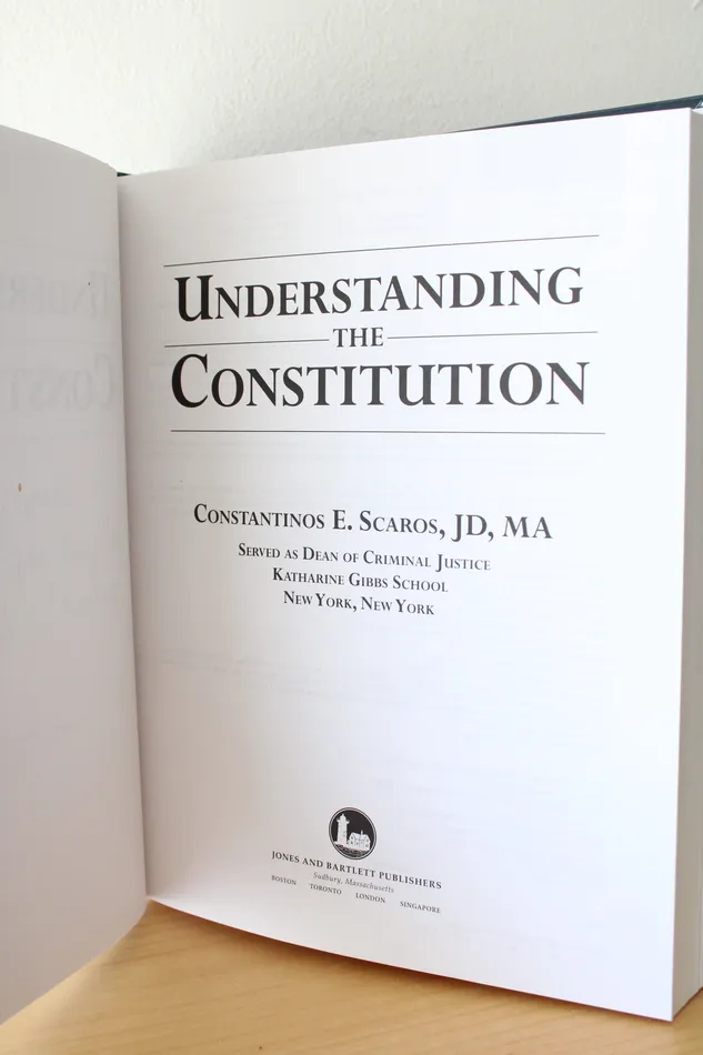 Understanding The Constitution By Constantinos E Scaros Jubilee Thrift Earrings