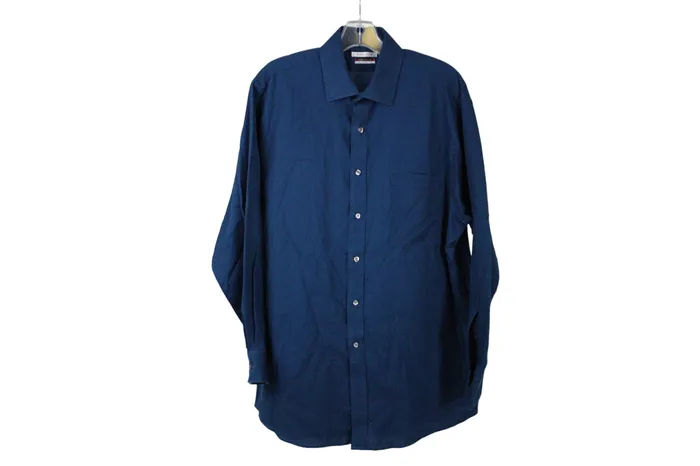 Van Heusen Flex Collar Regular Fit Teal Shirt 16 12 3233 Van Heusen Earrings