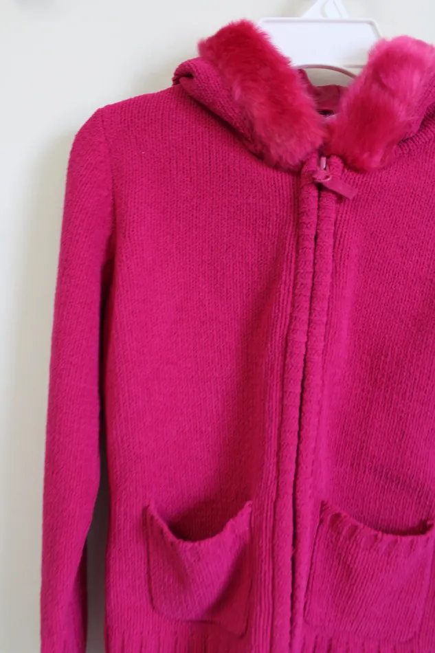 Vibrations Vibrations Pink Zip Up Jacket 1112 Earrings