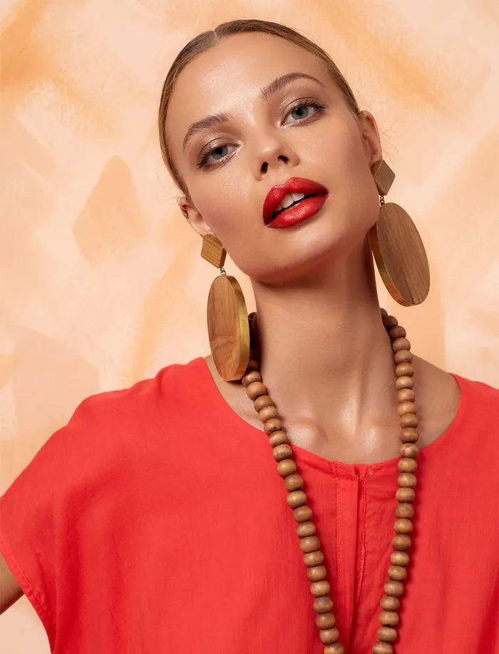 VIDA OVAL EARRING Erika Pea Earrings