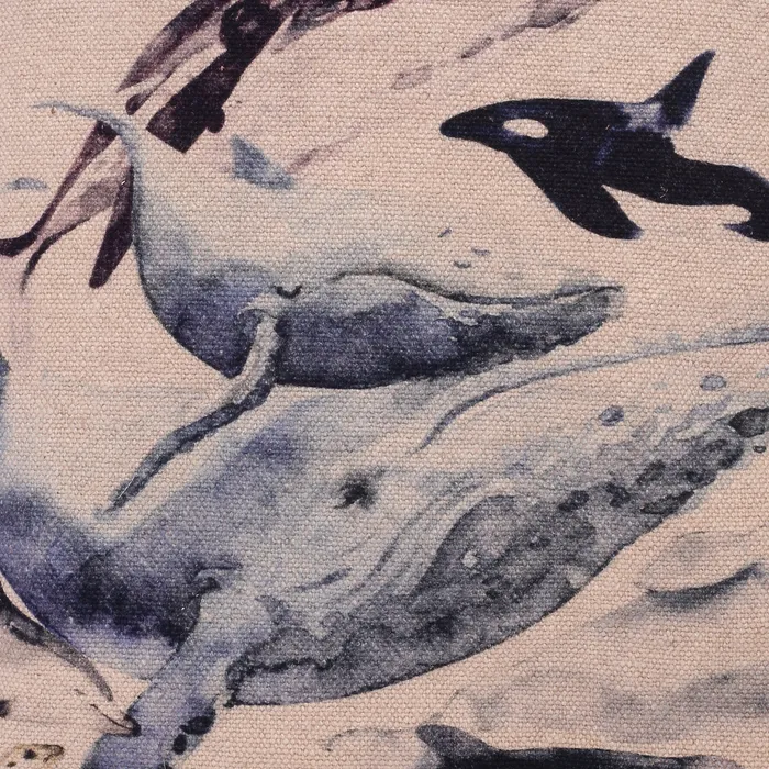 VILLA2INC Necklaces Cott N Curls Ocean Life Whales Sling Bag
