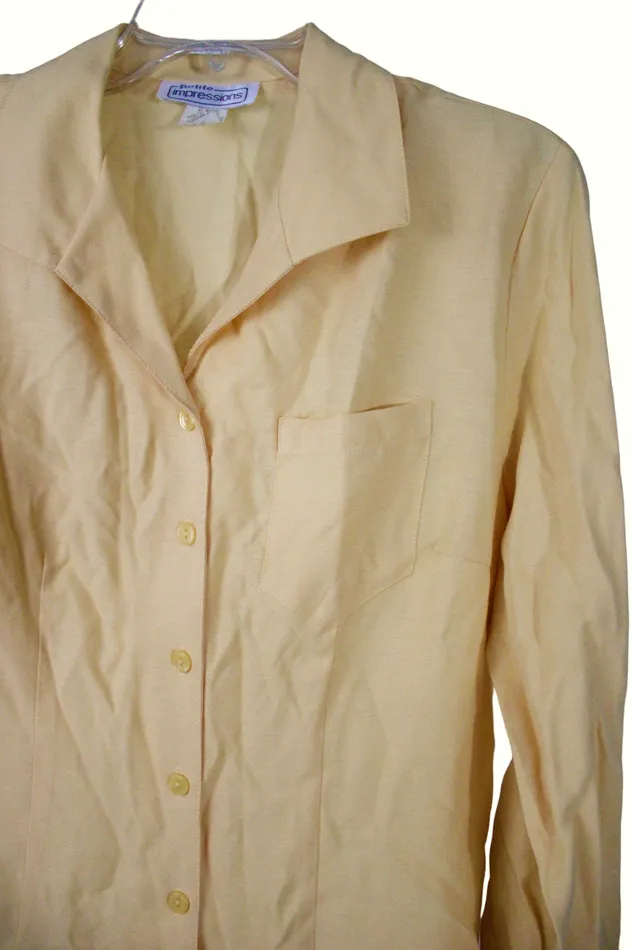 Vintage Impressions Light Orange Blouse 14 Petite Impressions Necklaces