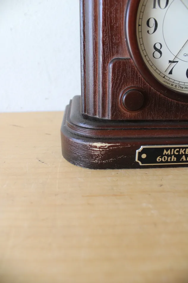 Vintage Seiko Quartz Mickey Mouse 60th Anniversary Clock Seiko Quartz Earrings